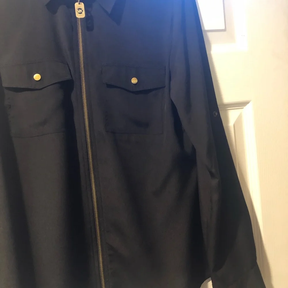 Michael Kors Black Blouse